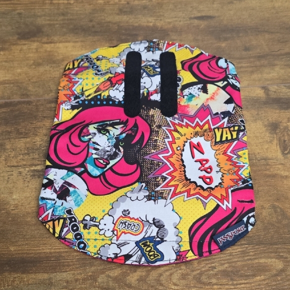 Jansport Black and Pink Make Up Travel Bag - Picture 6 of 6